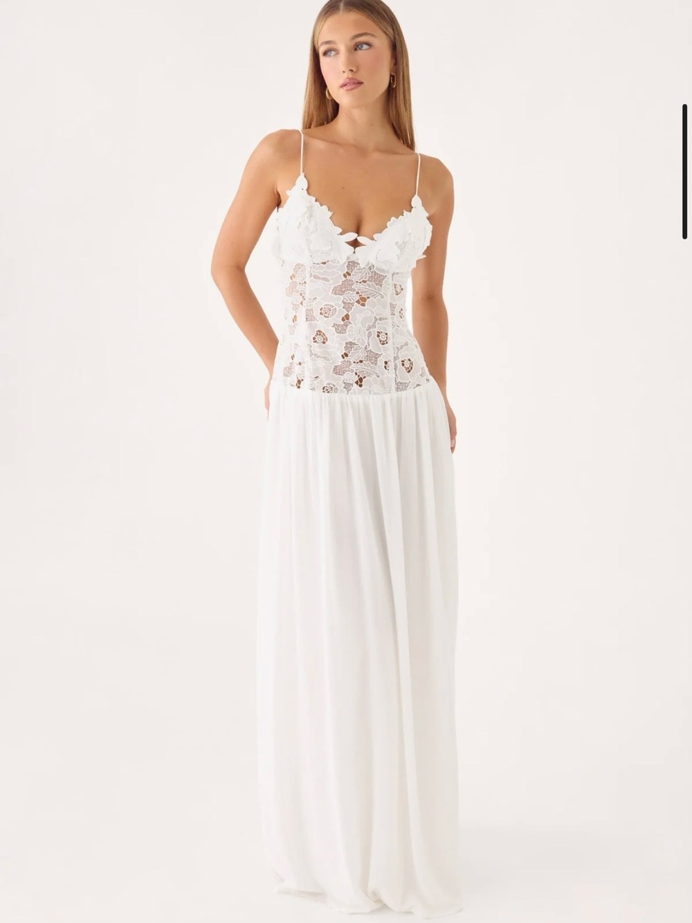 Peppermayo maxi white dress - women size XS